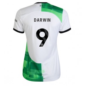 Lacne Ženy Futbalové dres Liverpool Darwin Nunez #9 2023-24 Krátky Rukáv - Preč
